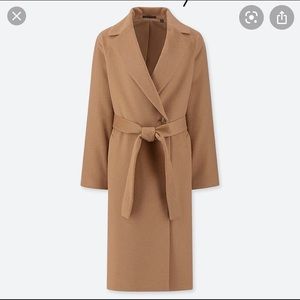 UNIQLO Wool blend Wrap Coat